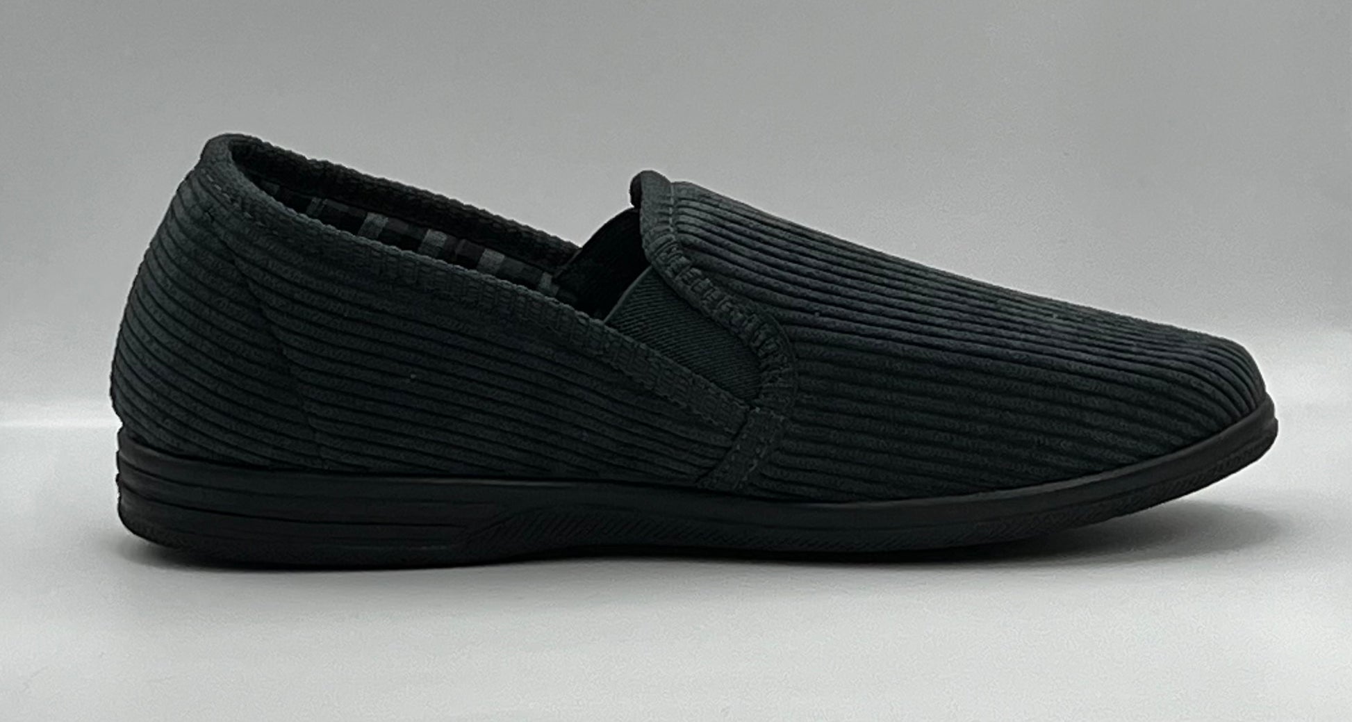 Grey Mens Slippers