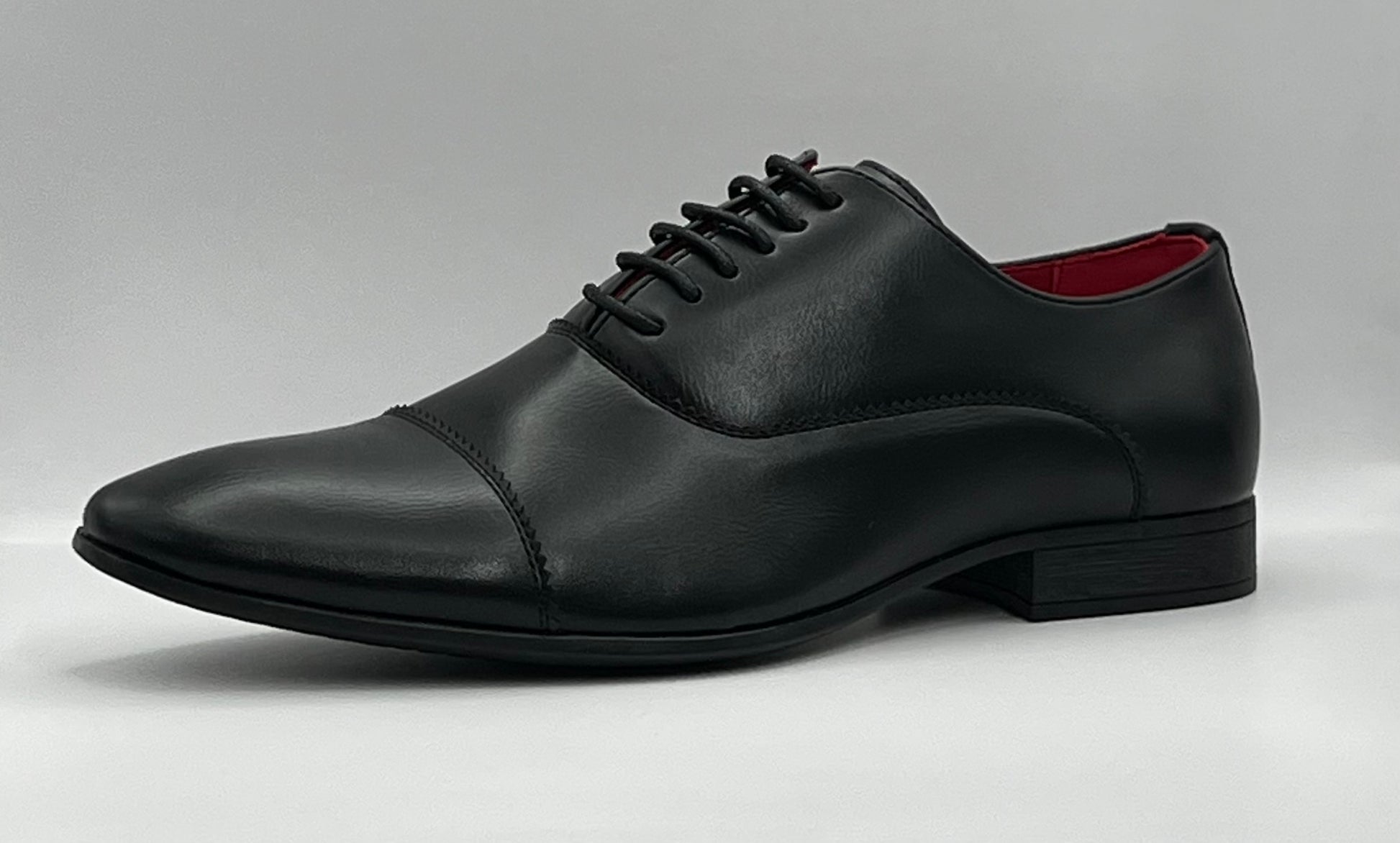 Black Derby Lace Up Shoes