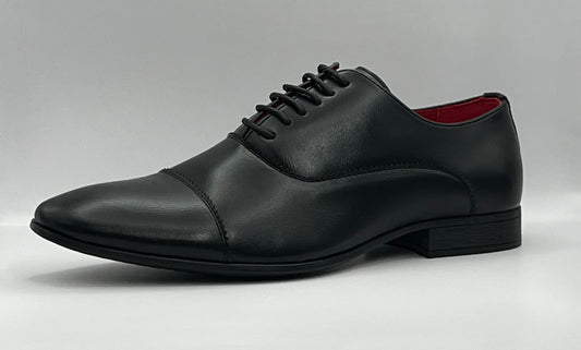 Black Derby Lace Up Shoes
