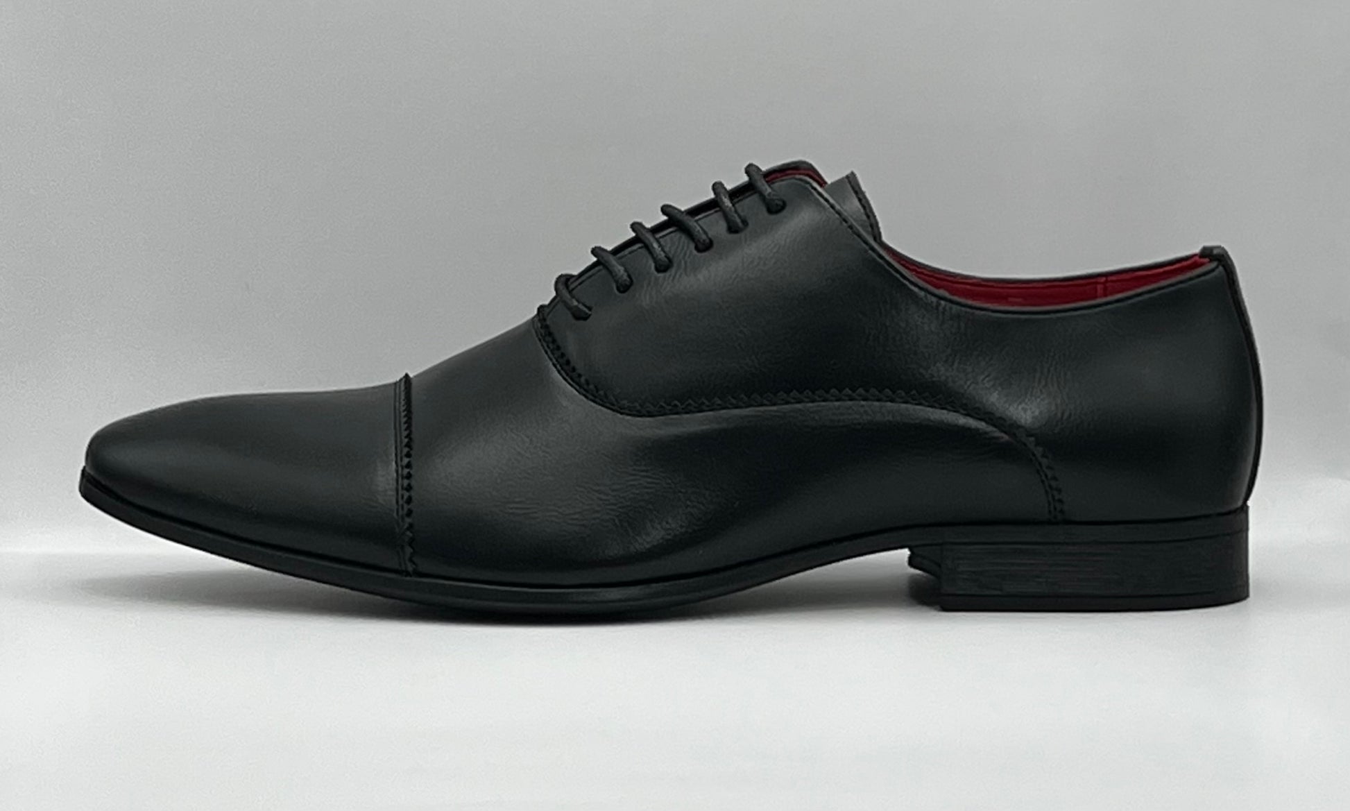 Black Derby Lace Up Shoes